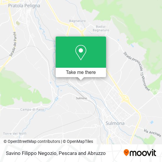 Savino Filippo Negozio map