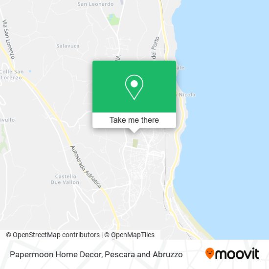 Papermoon Home Decor map