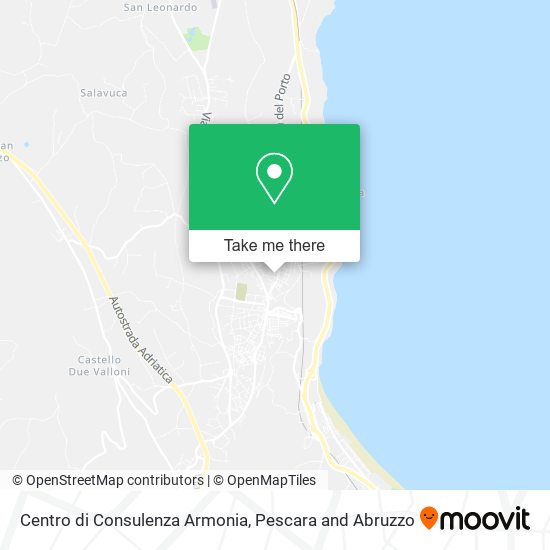 Centro di Consulenza Armonia map