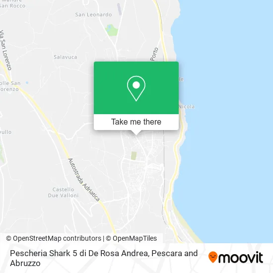 Pescheria Shark 5 di De Rosa Andrea map