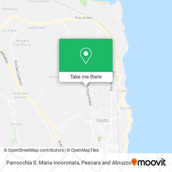 Parrocchia S. Maria Incoronata map