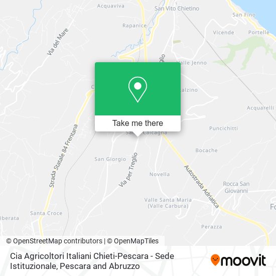 Cia Agricoltori Italiani Chieti-Pescara - Sede Istituzionale map