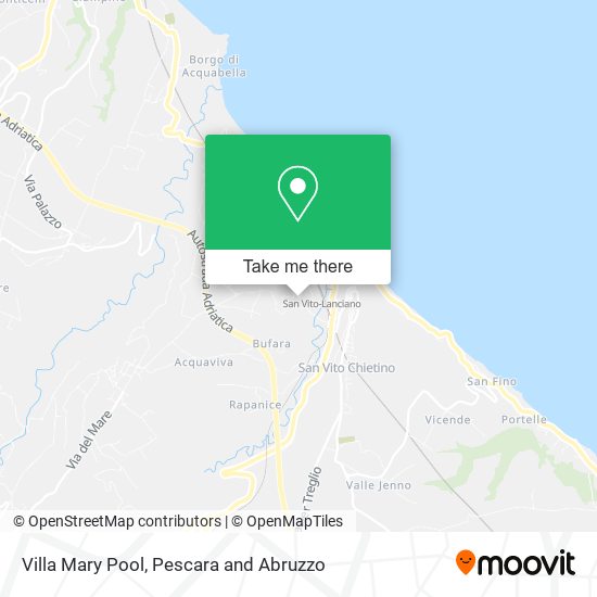 Villa Mary Pool map
