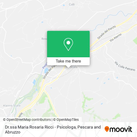 Dr.ssa Maria Rosaria Ricci - Psicologa map