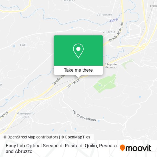 Easy Lab Optical Service di Rosita di Quilio map