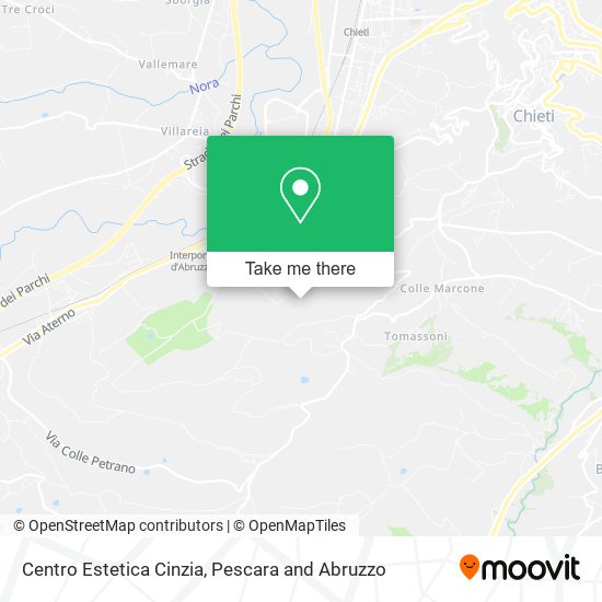 Centro Estetica Cinzia map