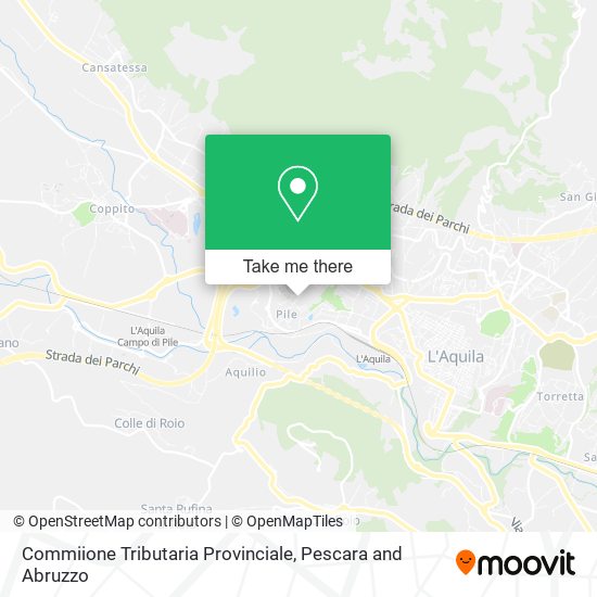Commiione Tributaria Provinciale map