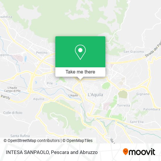 INTESA SANPAOLO map