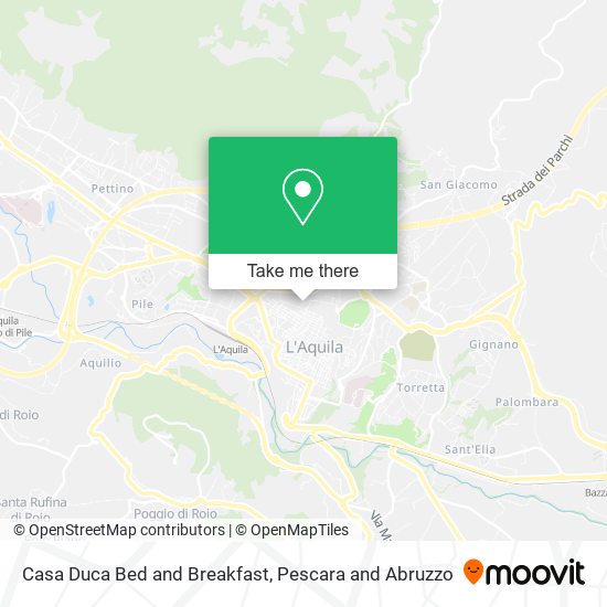 Casa Duca Bed and Breakfast map