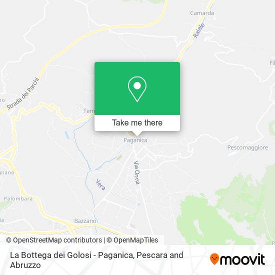 La Bottega dei Golosi - Paganica map