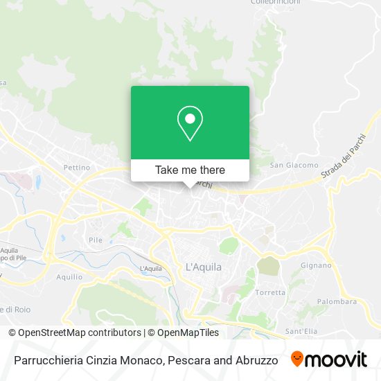 Parrucchieria Cinzia Monaco map