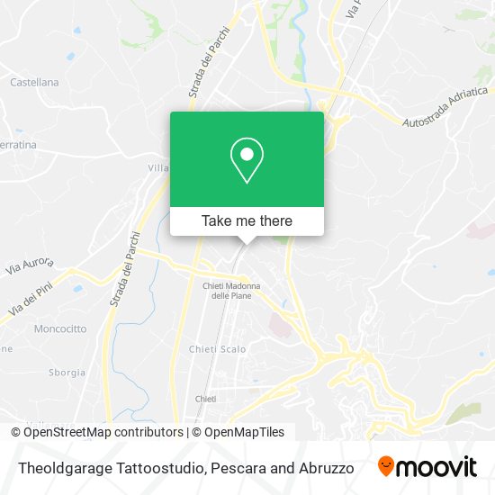 Theoldgarage Tattoostudio map