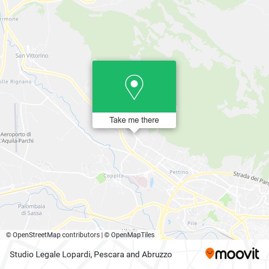 Studio Legale Lopardi map