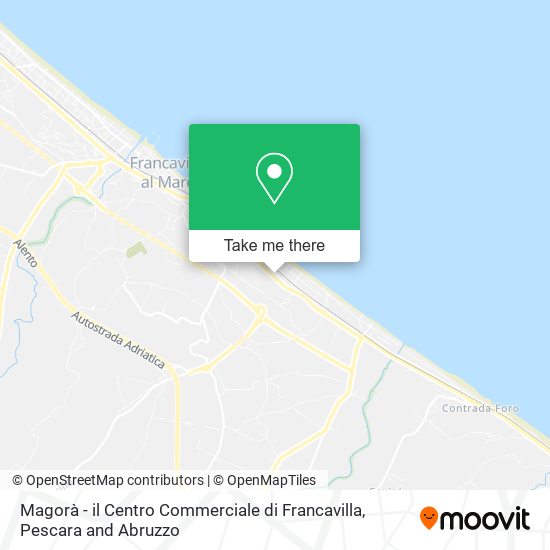 Magorà - il Centro Commerciale di Francavilla map