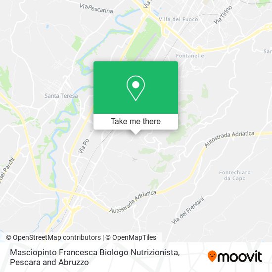 Masciopinto Francesca Biologo Nutrizionista map