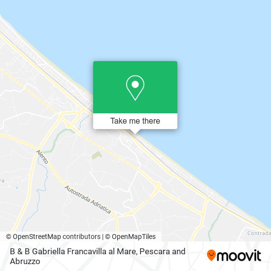 B & B Gabriella Francavilla al Mare map