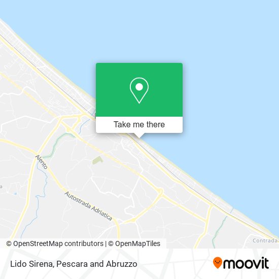 Lido Sirena map