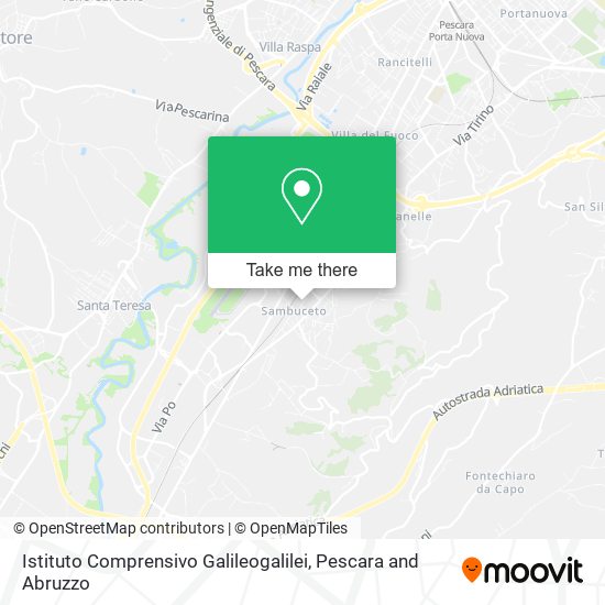 Istituto Comprensivo Galileogalilei map