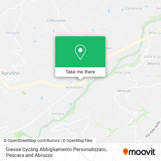 Giesse Cycling Abbigliamento Personalizzato map