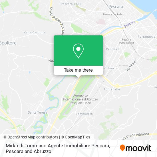 Mirko di Tommaso Agente Immobiliare Pescara map