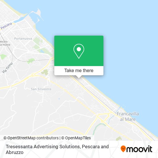 Tresessanta Advertising Solutions map