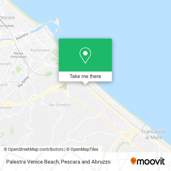 Palestra Venice Beach map
