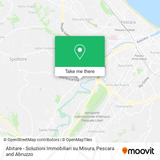 Abitare - Soluzioni Immobiliari su Misura map