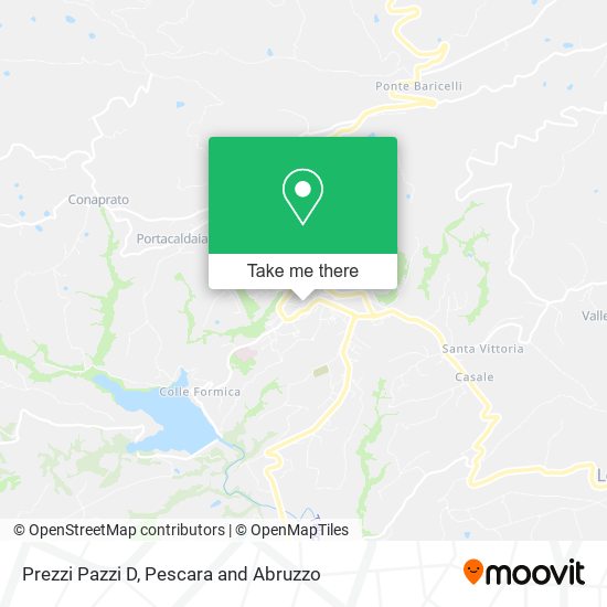 Prezzi Pazzi D map