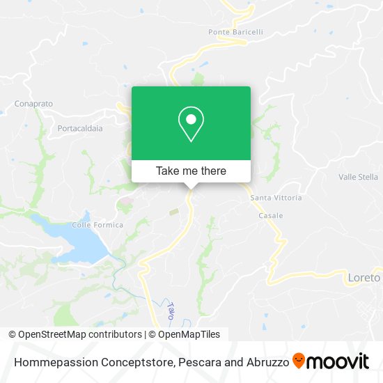 Hommepassion Conceptstore map