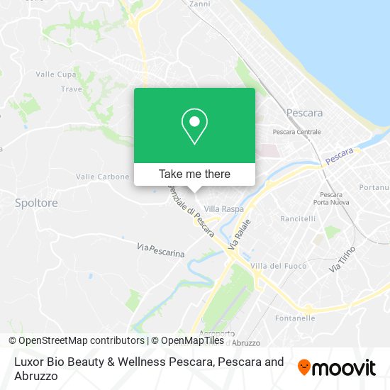 Luxor Bio Beauty & Wellness Pescara map