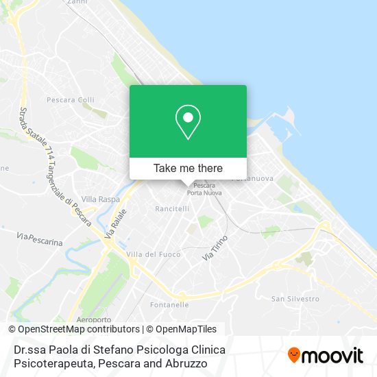 Dr.ssa Paola di Stefano Psicologa Clinica Psicoterapeuta map