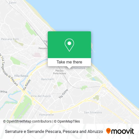 Serrature e Serrande Pescara map