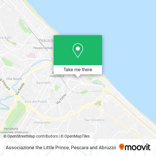 Associazione the Little Prince map