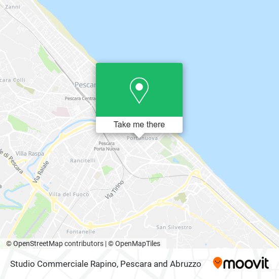 Studio Commerciale Rapino map