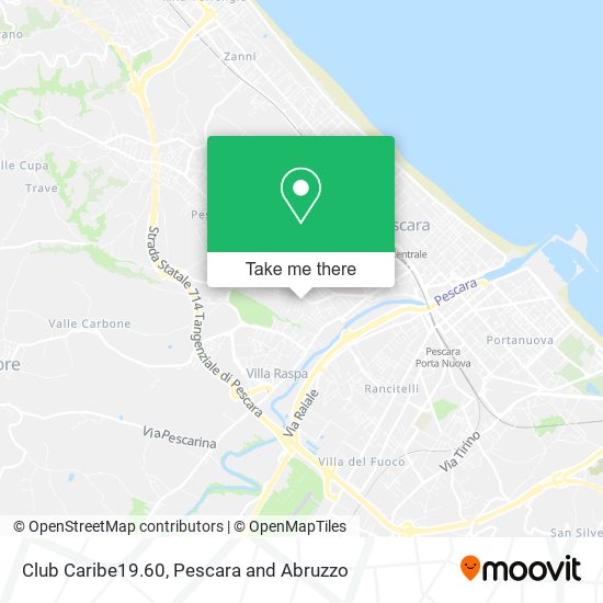 Club Caribe19.60 map