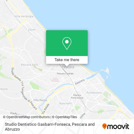 Studio Dentistico Gasbarri-Fonseca map