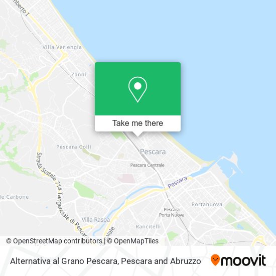 Alternativa al Grano Pescara map
