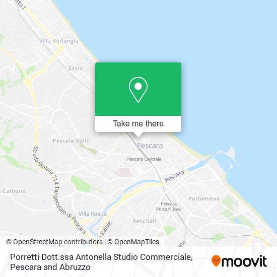 Porretti Dott.ssa Antonella Studio Commerciale map