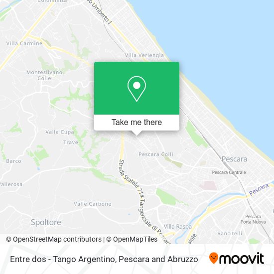 Entre dos - Tango Argentino map