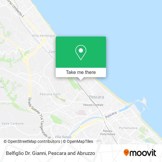 Belfiglio Dr. Gianni map