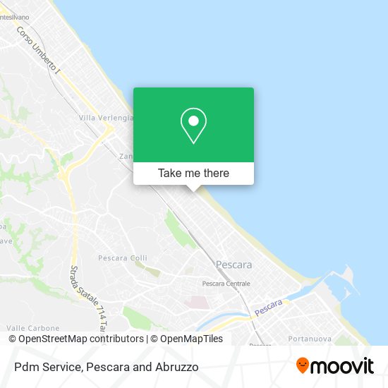 Pdm Service map