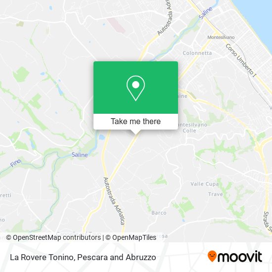 La Rovere Tonino map