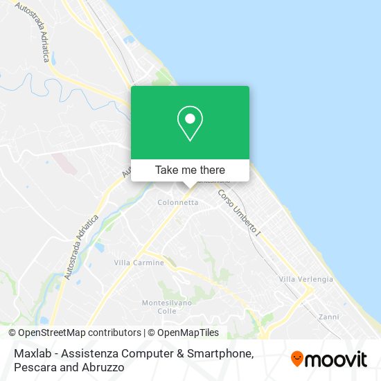 Maxlab - Assistenza Computer & Smartphone map