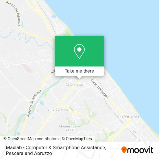 Maxlab - Computer & Smartphone Assistance map
