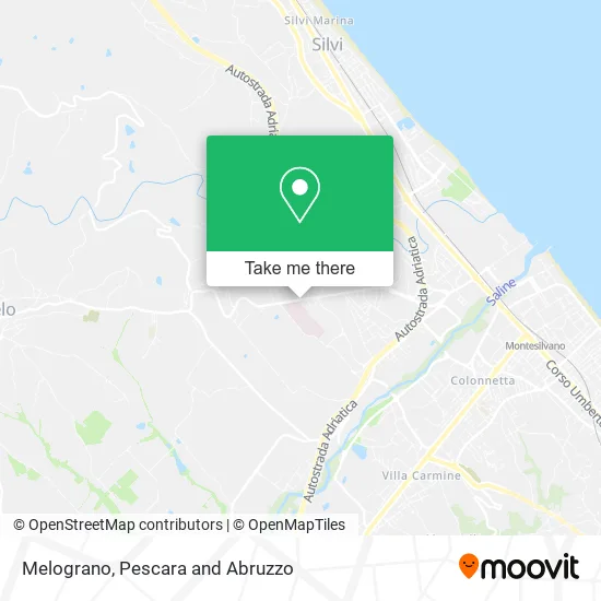 Melograno map