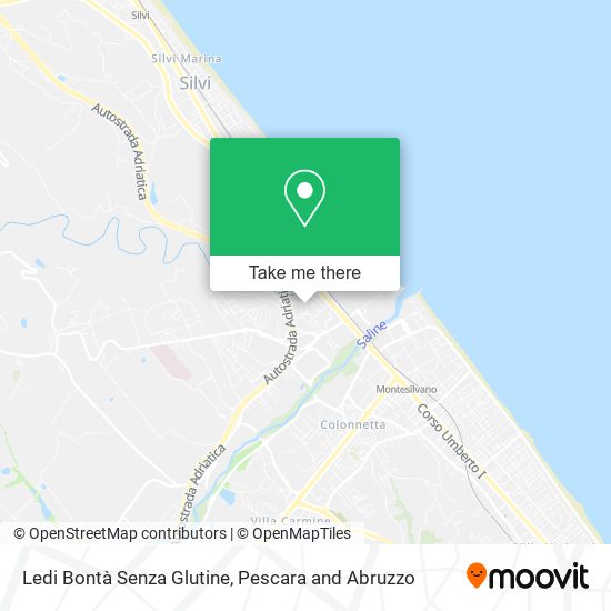 Ledi Bontà Senza Glutine map