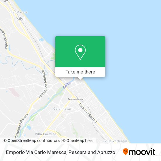 Emporio Via Carlo Maresca map