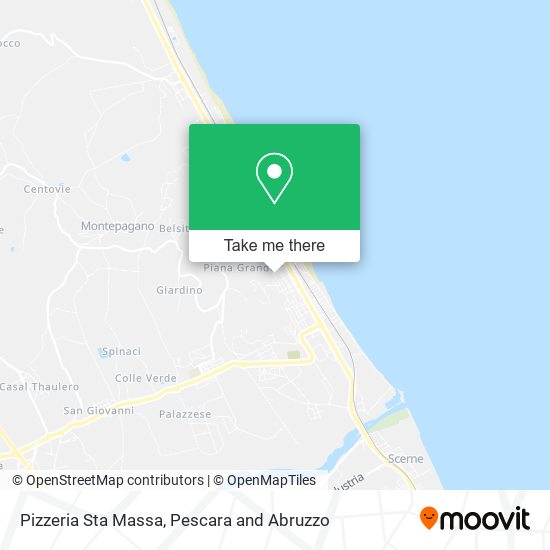 Pizzeria Sta Massa map