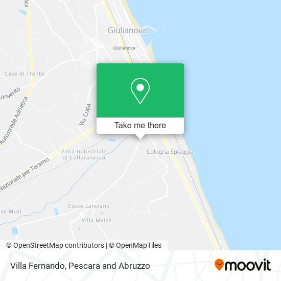 Villa Fernando map