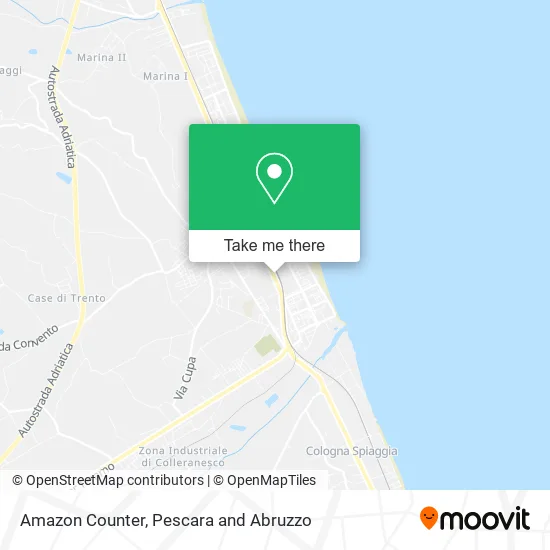 Amazon Counter map
